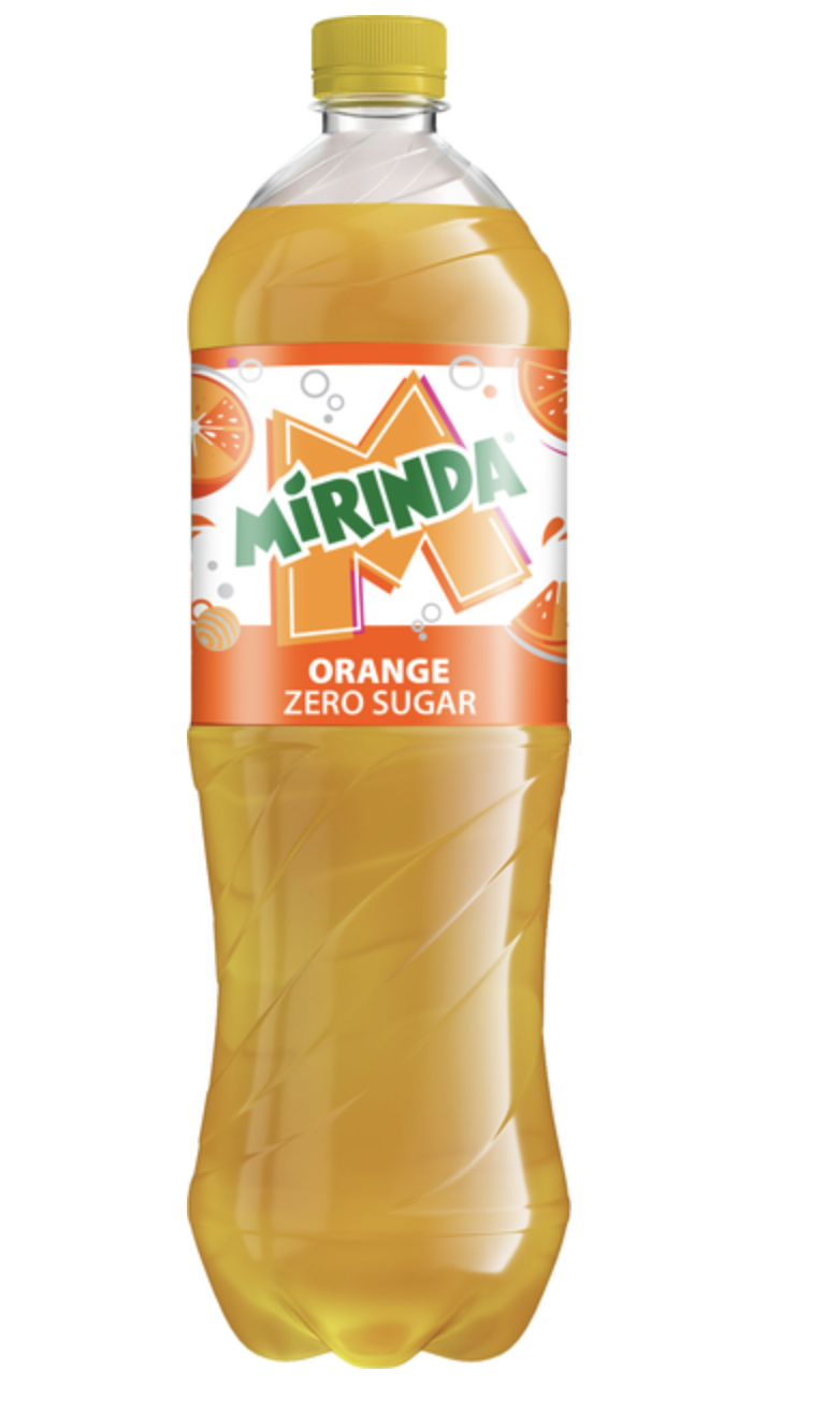 Напій сильногаз. Mirinda Orange Zero Sugar 2 л ПЕТ